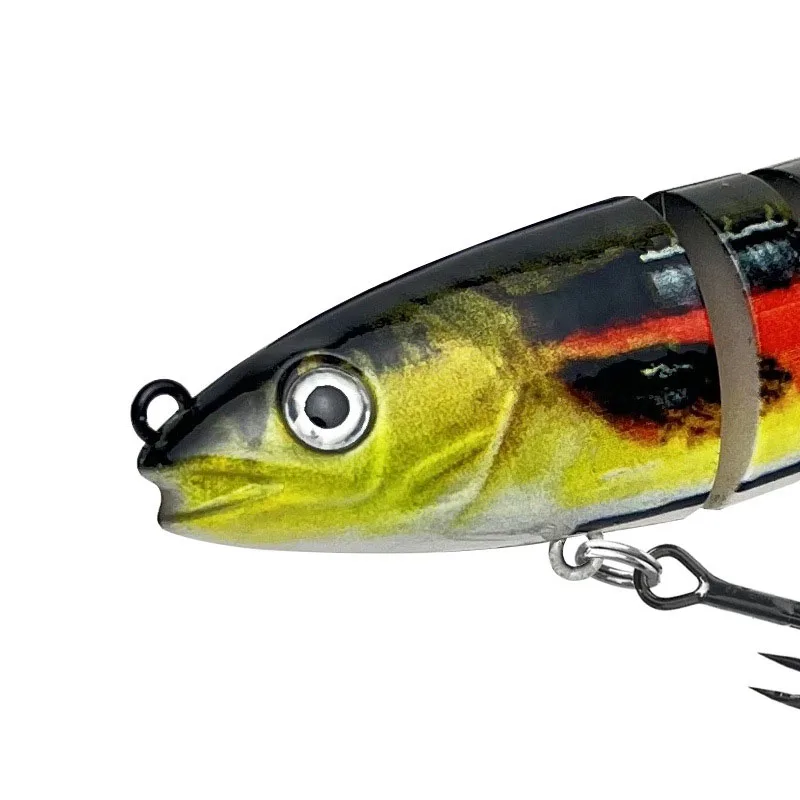 Pike Wobbler 13,5 cm 18g – Swimbait multiarticulado para lucio - imagen 2