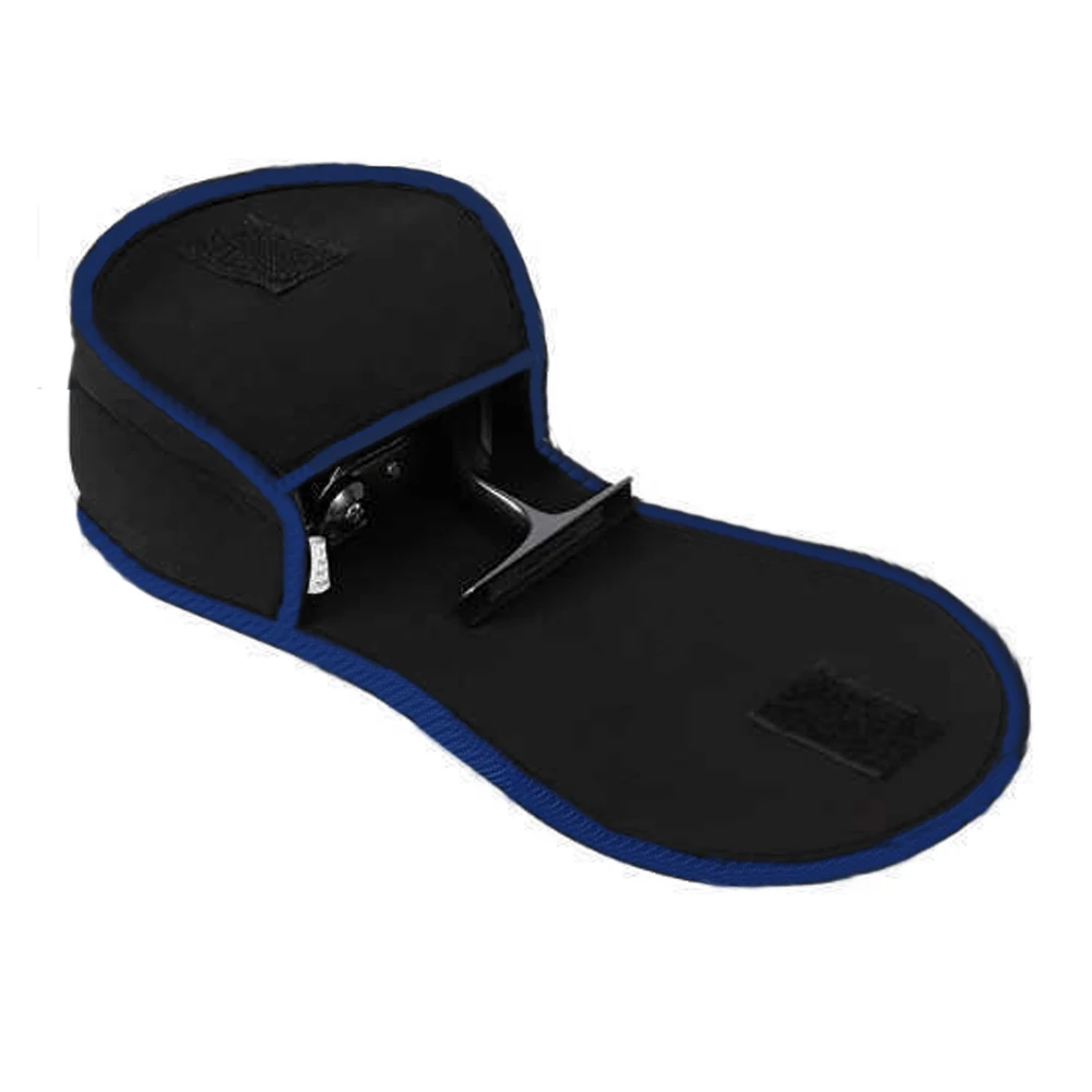 ELUANSHI-funda protectora de neopreno y nailon, bolsa para carrete de mosca giratoria, caja de bolsillo para señuelo de pez, pesca de carpa, azul - imagen 2