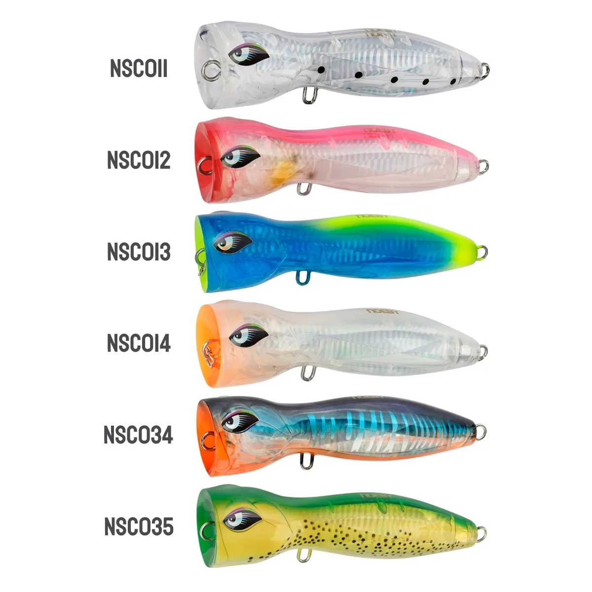 Noeby-Cebo duro artificial para pesca de atún marino, señuelo de pesca Popper, Wobbler grande Spalsh, reforzado, atún GT, 140 mm, 75 g - imagen 2