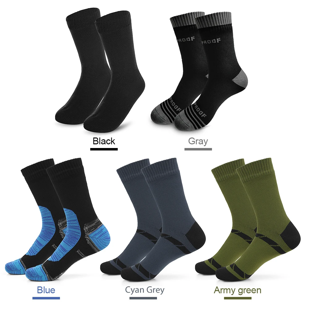 Calcetines impermeables transpirables para pesca y senderismo en nieve - imagen 2