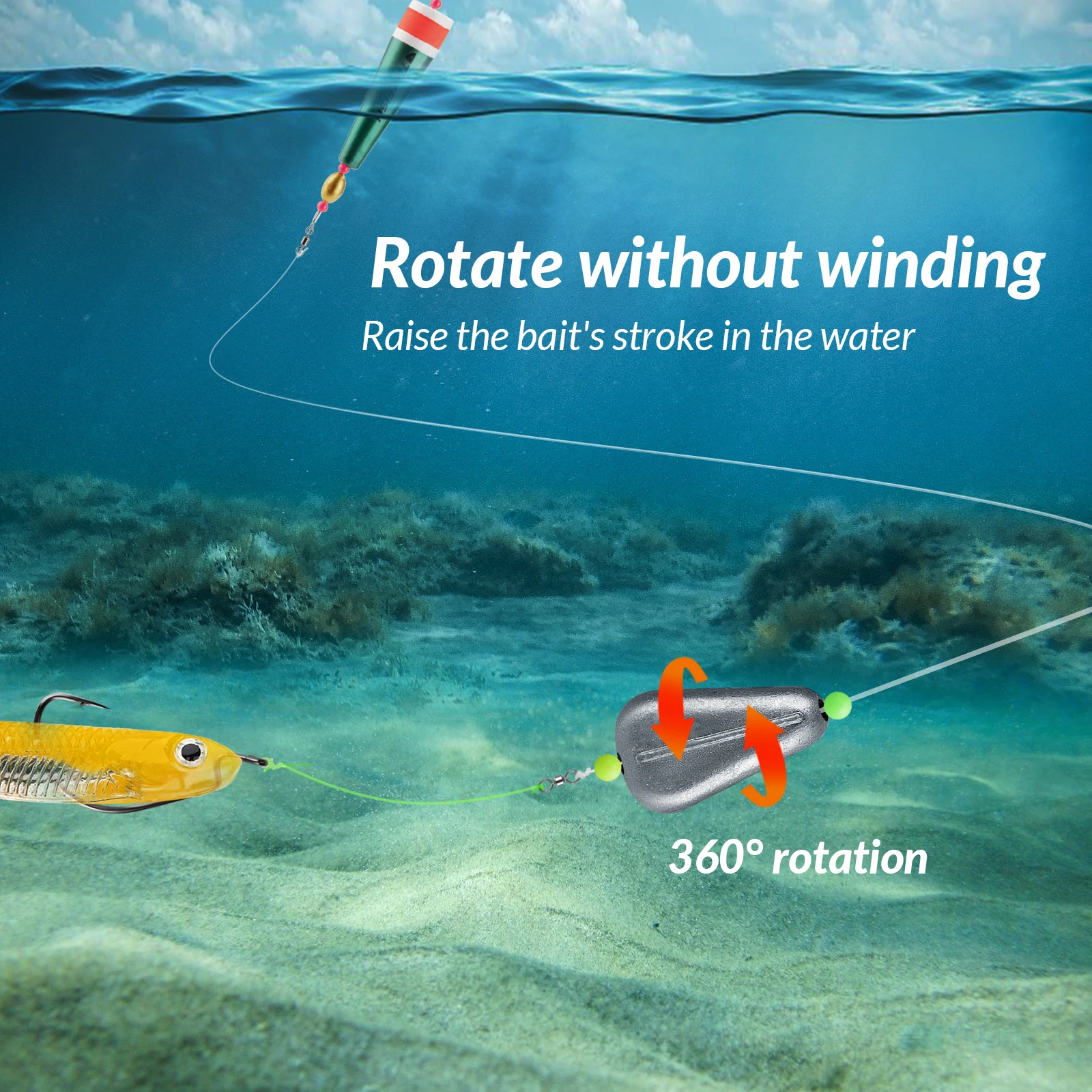 THKFISH, 5 uds., 70g, 80g, 100g, 120g, plomos de pesca, plomo plano antideslizante para aparejo de Carolina, aparejos de pesca de Texas, pesos - imagen 5