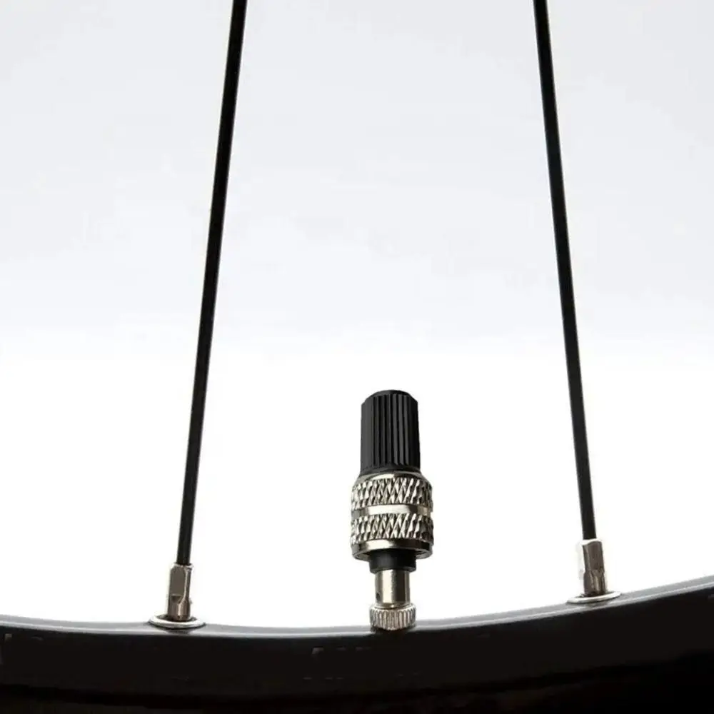 Válvulas de neumáticos de bicicleta tipo Alemania, núcleos de válvulas de neumáticos universales de alta resistencia, fácil instalación, válvulas de neumáticos de bicicletas, 4 Uds. - imagen 4