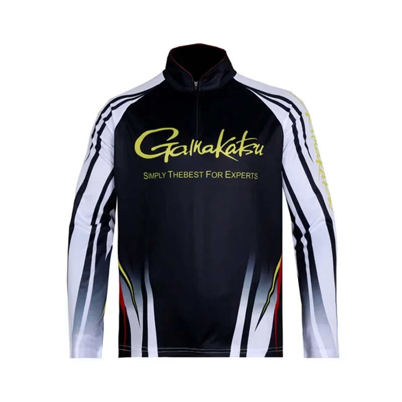 Traje de pesca blanco y negro con mosquitos para deportes al aire libre, servicio antiácaros de secado rápido, manga larga de secado rápido - imagen 3