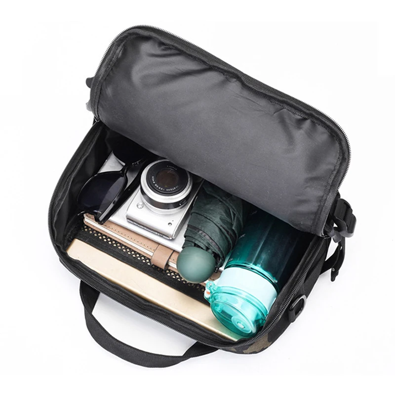 Bolsa de pesca táctica para viajes al aire libre, deportes, desplazamientos, compras, bolsos de hombro tipo bandolera, bandolera Molle grande, bolso de viaje corto - imagen 2