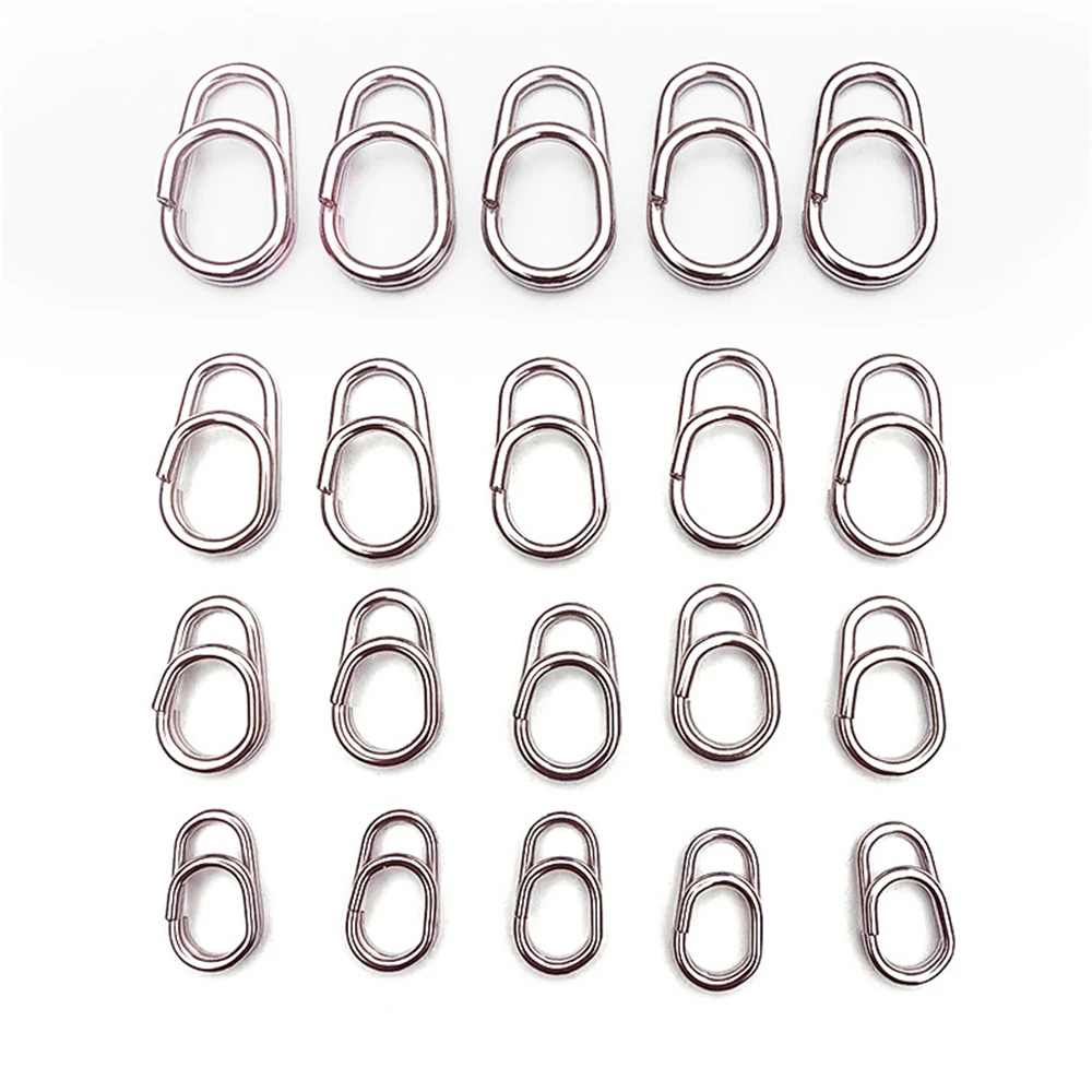 Venta al por mayor a granel de acero inoxidable, Pin de presión rápido, anillo de conexión, rodamiento a presión, conector giratorio, accesorios de Pesca, aparejos de Pesca - imagen 5