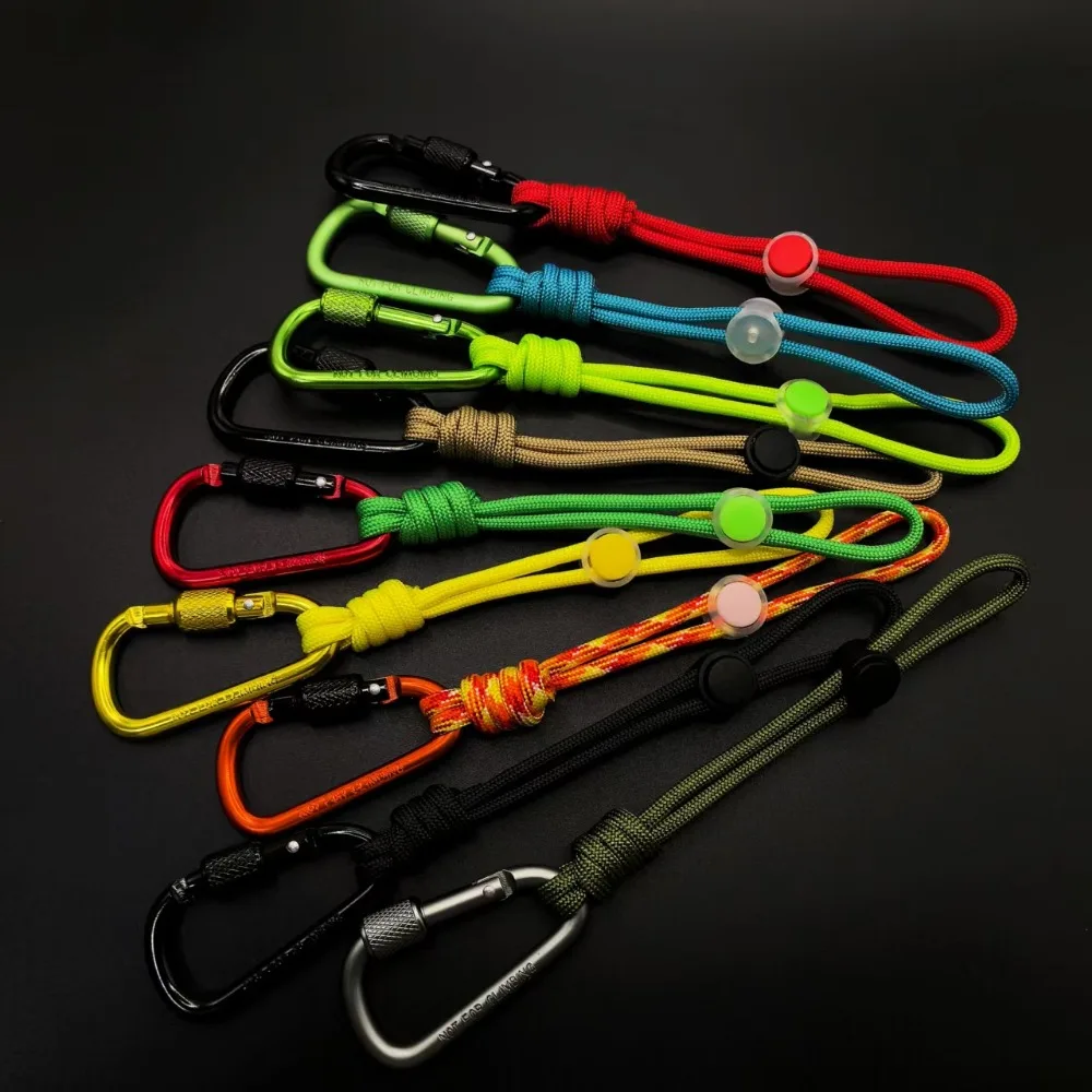 Paracord portátil multifuncional para colgar botellas de agua - imagen 4