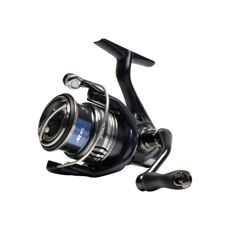 SHIMANO – moulinet de pêche à tambour fixe MIRAVEL, équipement à 5 + 1 roulements, Ratio 5.0:1/6, 2:1, bobine métallique, puissance 3-11KG, HGN - imagen 5