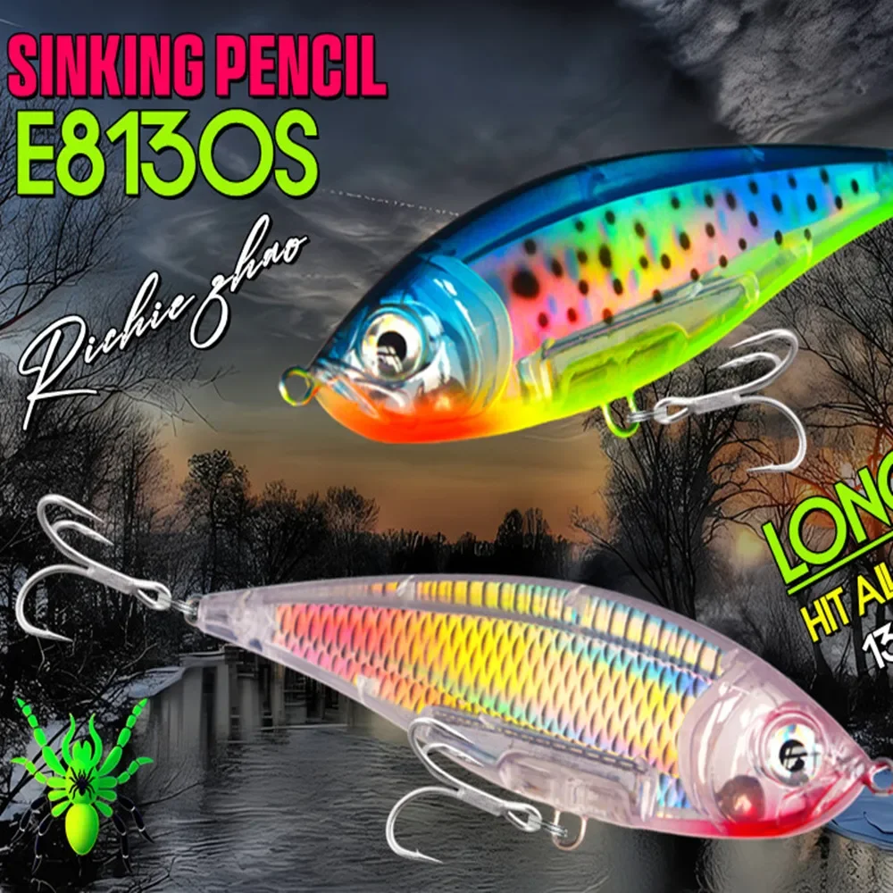 Señuelo Twitch Costero 3D Lápiz Minnow para lubina - imagen 2
