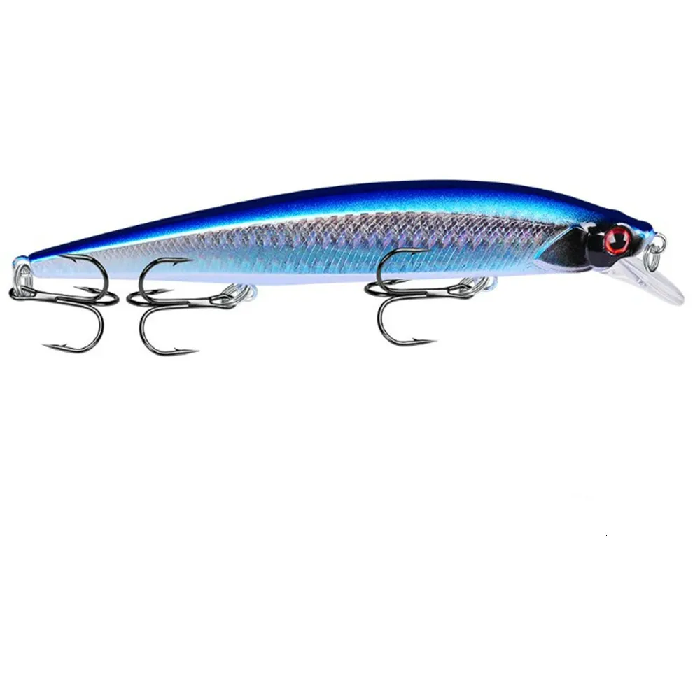 Señuelo Crankbait duro pececillos biónicos para curricán lubina carpa - imagen 3