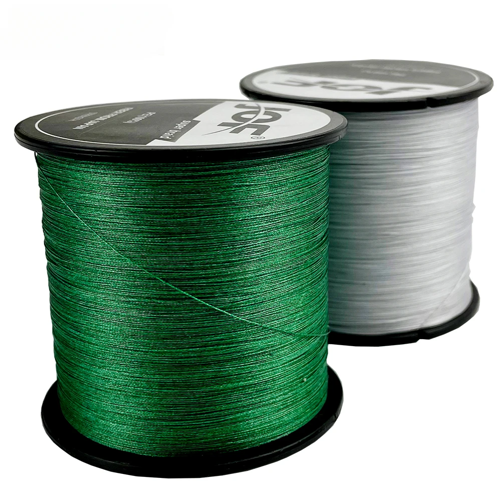 Línea de pesca JOF 4X multifilamento trenzado PE 300M 500M 1000M accesorios de hilo tejido antimordida suave duradero aparejos japoneses - imagen 3