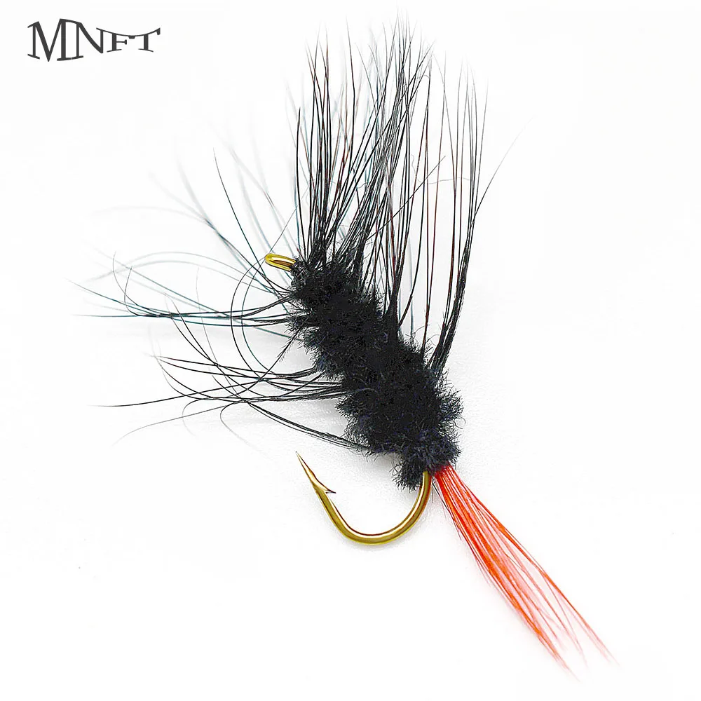 Señuelos artificiales MNFT #10 para pesca con mosca