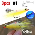 3pcs Yellow Size 1