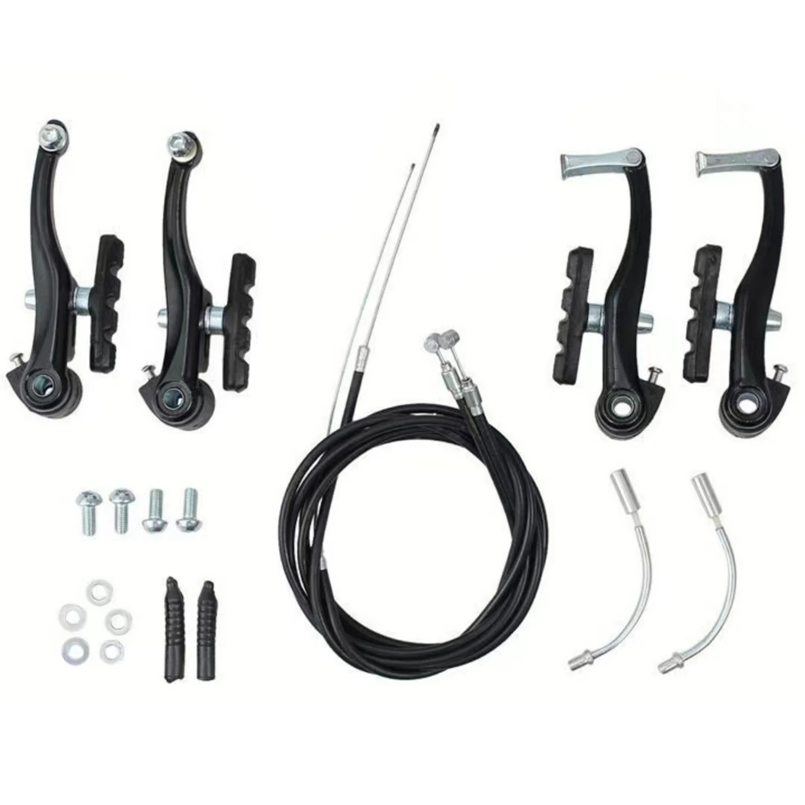 Sistema de frenos de bicicleta, mango de cable de freno en V Universal para bicicleta de montaña y carretera, herramienta de modificación y reparación de frenos, accesorios para ciclismo - imagen 5