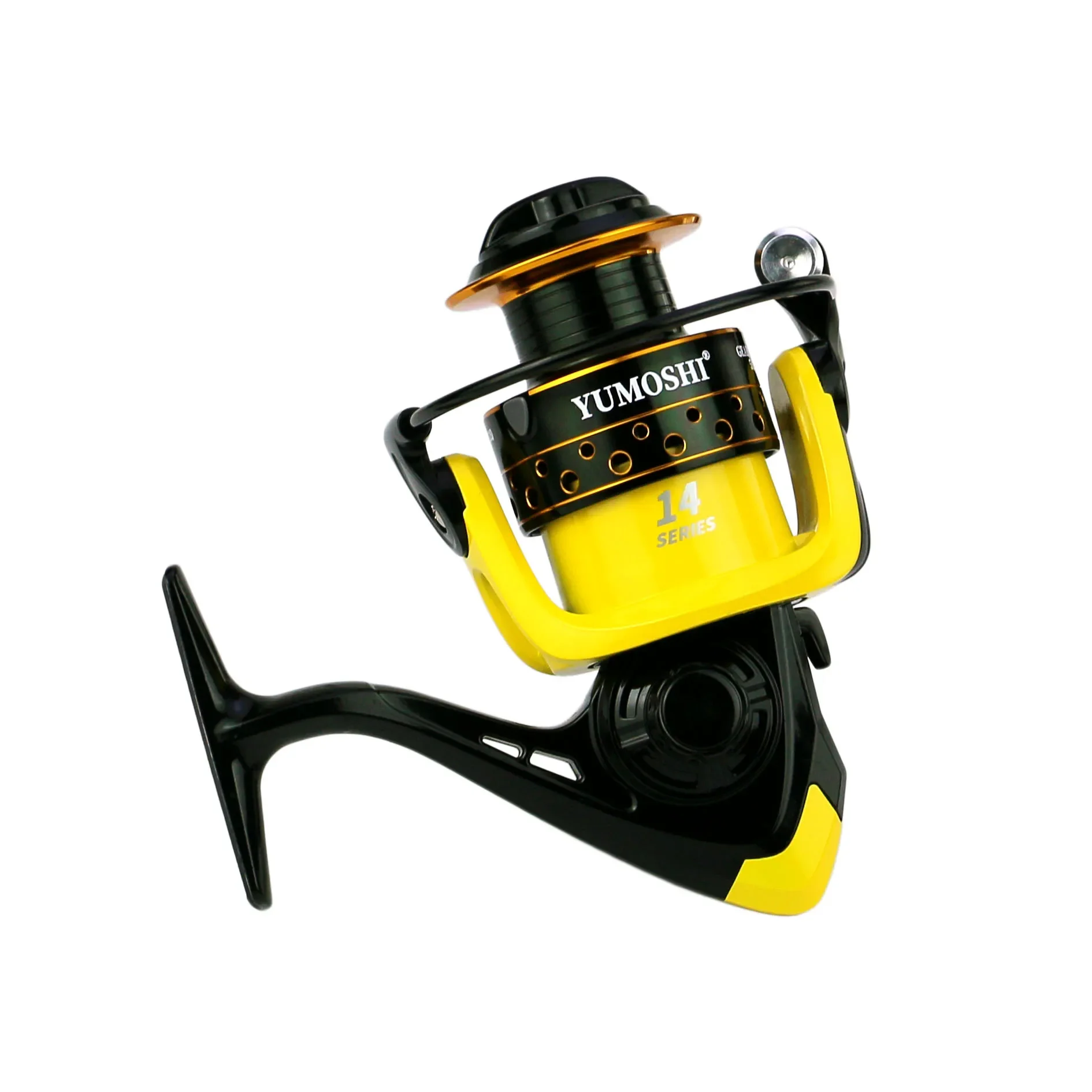 JOSBY-carrete de pesca giratorio, Serie 2000-7000, 12 KG de arrastre máximo, carrete de Metal, agua salada, rueda de alta resistencia - imagen 2