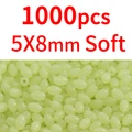 5x8mm 1000pcs white