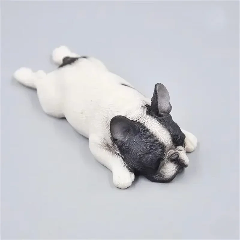 Molde silicona para vinilos de pesca – Perro 3D acostado Corgi Bulldog - imagen 5