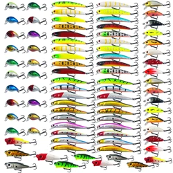 Cebos duros Minnows crankbaits mixtos Free Fisher para agua dulce