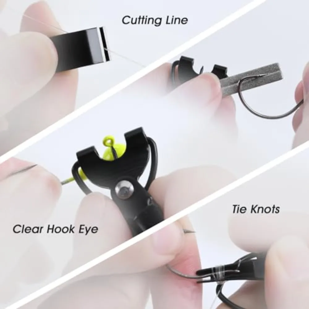 Goture Kit Pesca a la Mosca: Caja Doble Cara y Herramientas - imagen 3