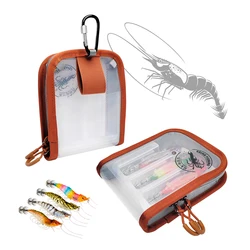 Bolsa impermeable de pesca con caja de 6 rejillas para señuelos