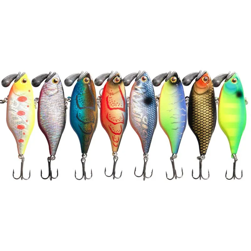 Señuelo de pesca VIB de 60mm y 18,5g, cebo Artificial de mar, Crankbait Wobbler que se hunde, cebo de natación, Jerkbait, Rattlin, Lucio, aparejos de pesca - imagen 5