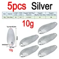 10g 5pcs Silver