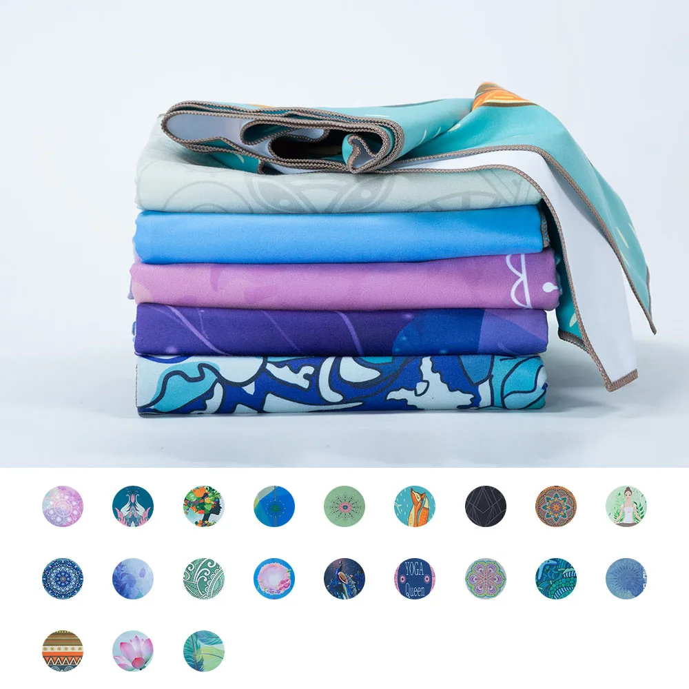 Descubra una amplia gama de alfombrillas de yoga vibrantes para su próxima práctica