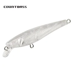 Countbass Cuerpos de señuelo duro en blanco – Pececillo flotante