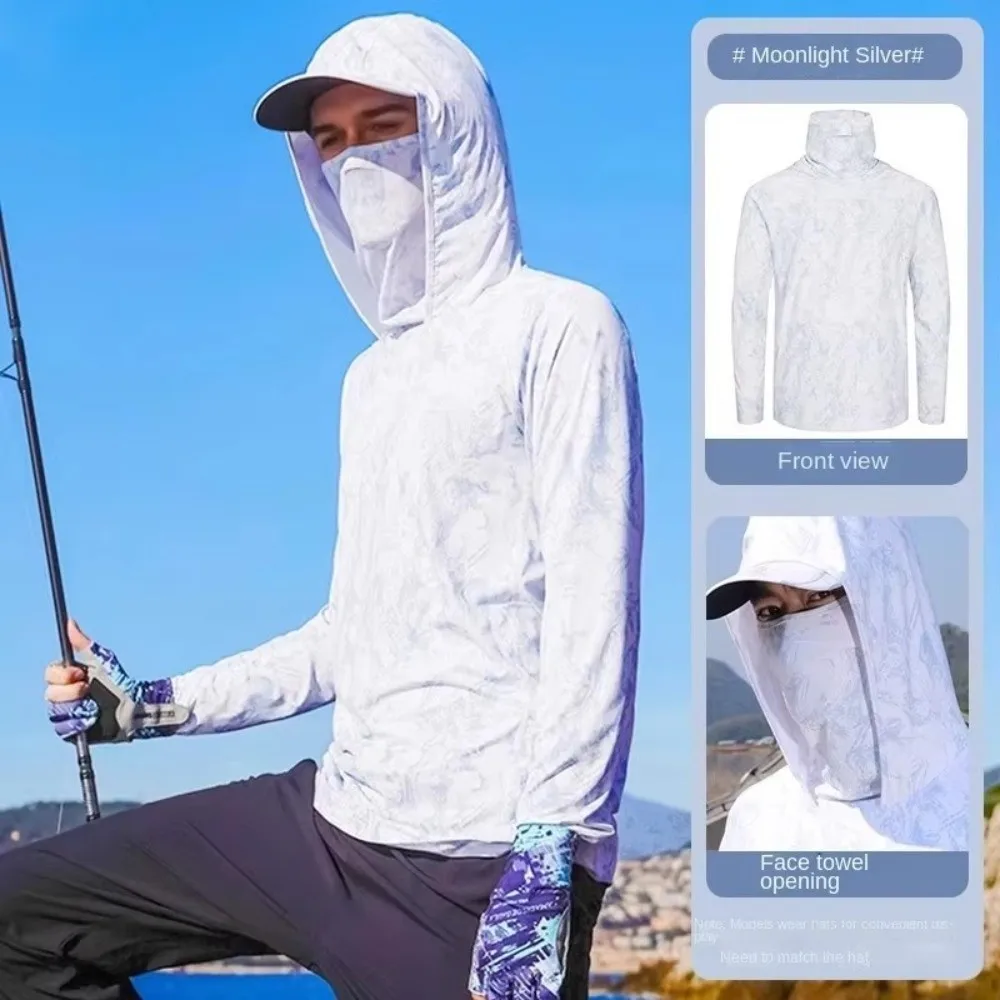 Camisa Pesca Transpirable con Protección UV – Tejido Ultrafino Seda Helada - imagen 3