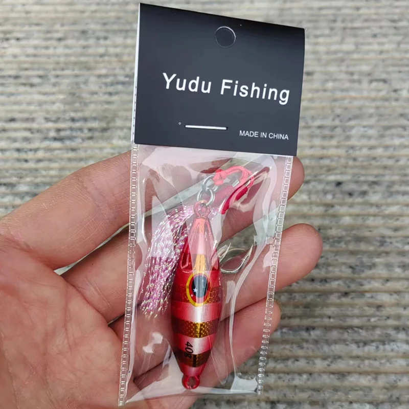 Japón 60g 80g 100g 120g 150g cuchillo con estampado 3D señuelo de jigging plantilla lenta lubina caballa atún barco de pesca señuelo de pesca - imagen 4
