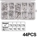 44Pcs  jig heads set