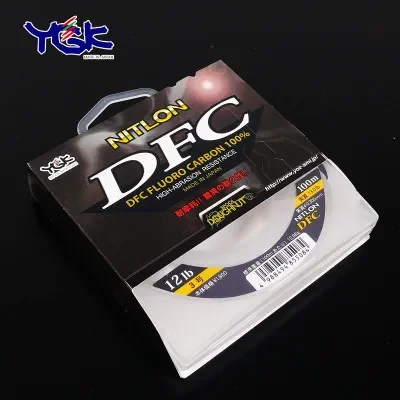 YGKDFC Línea de pesca de carbono 100% original, líder de fluorocarbono, línea de pesca, línea de pesca de carbono DFC FLUORO 100% HECHO EN JAPÓN - imagen 5