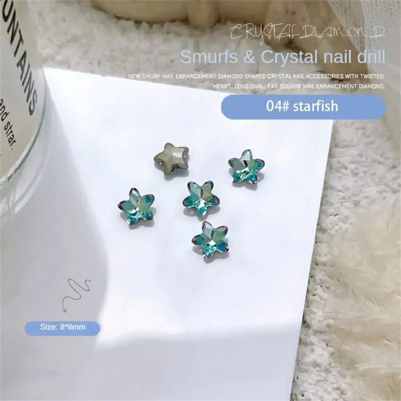 Cristal pequeño Simple Super Flash decoraciones Culet moda portátil salud y belleza duradero - imagen 3