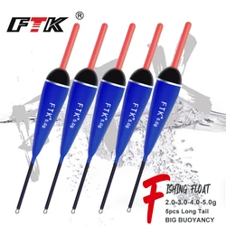 Flotador Vertical FTK de Abeto Barguzinsky para Pesca de Carpa