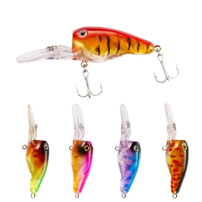 Señuelo de Pesca Crankbait Topwater, 92mm, 11g, Wobbler, cebo duro Artificial, labio largo, ruedas giratorias para buceo profundo, cebo de manivela para Pesca - imagen 4