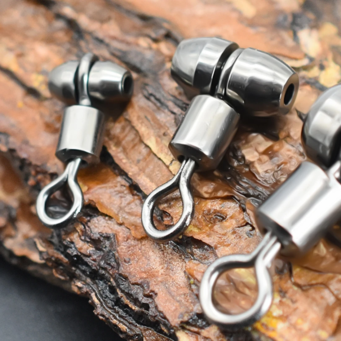 FishTrip-línea cruzada giratoria de 3 vías, acero inoxidable, resistente, aparejo giratorio en T, prevención de giros y enredos - imagen 4