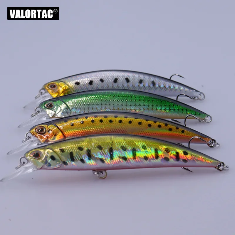 Señuelo de pesca de lubina de 11cm y 15g, jerkbait wobblers para pesca de lubina, pesca de trucha, color greart y caja de embalaje, cebo duro de pesca - imagen 2
