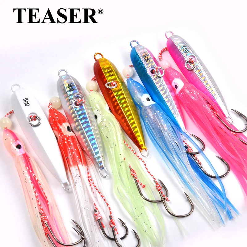 TEASER J25 Bottomship Inchiku – Anzuelo pulpo para slow jigging en salada - imagen 3
