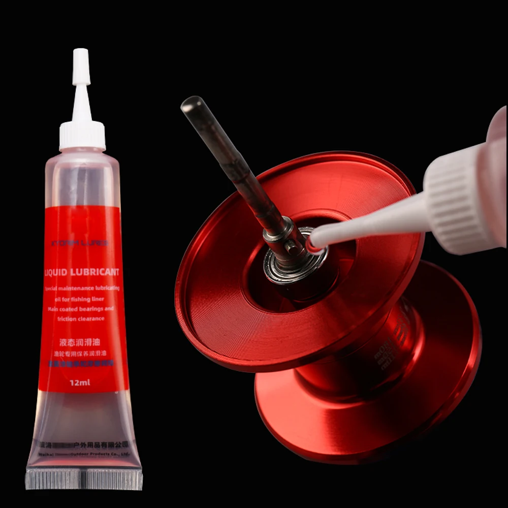 Carrete de pesca de aceite, herramienta de reparación de aceite, lubricante, grasa, mantenimiento especial, 2 piezas - imagen 2