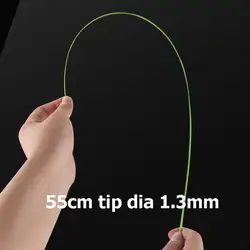 Caña de pesca en hielo GF00 GF50 – Fibra de vidrio sin anillas 50-55cm