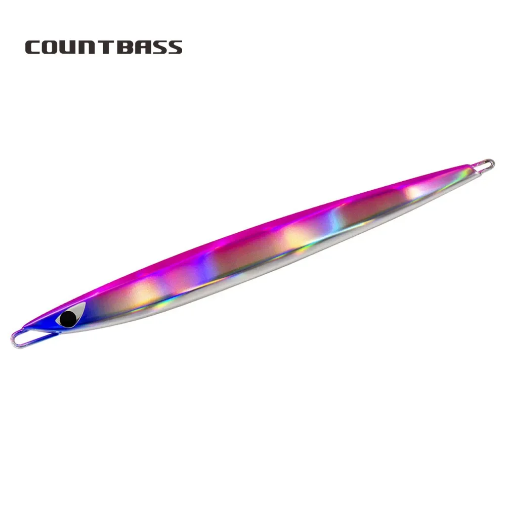 Countbass Lure Jigging profundo metal Cebo luminoso salado 80‑175 g