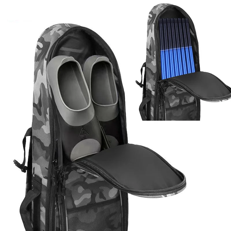 Bolsa de caña de pescar, mochila táctica grande, bolsas de aparejos, hombro al aire libre, herramienta de pesca, paquete de equipo, almacenamiento de equipo, impermeable XA204G - imagen 4