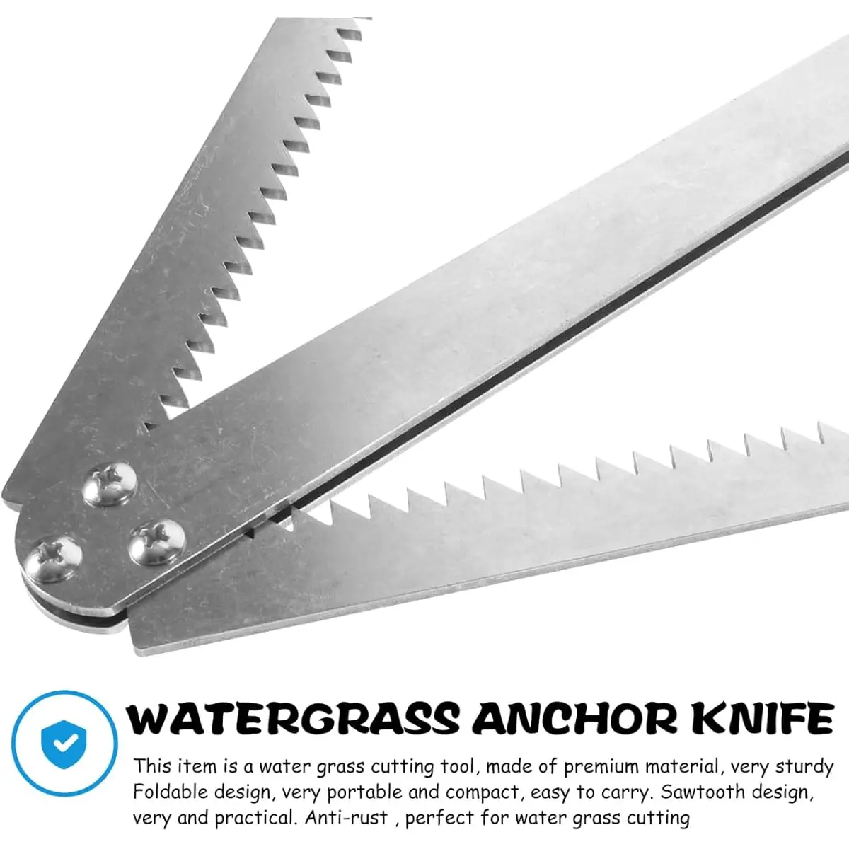 Cortador plegable de línea – Cuchillo de pesca con sierra - imagen 5