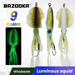 Jighead luminoso Bazooka – Faldas para curricán de hundimiento