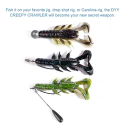 NOEBY Craw Shrimp señuelo para flipping, jigging y lubina