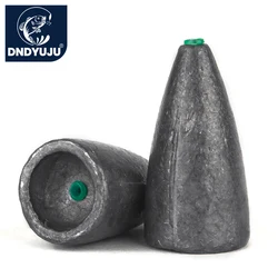 Peso de plomo bullet jig head DNDYUJU 10X para pesca Texas Rig