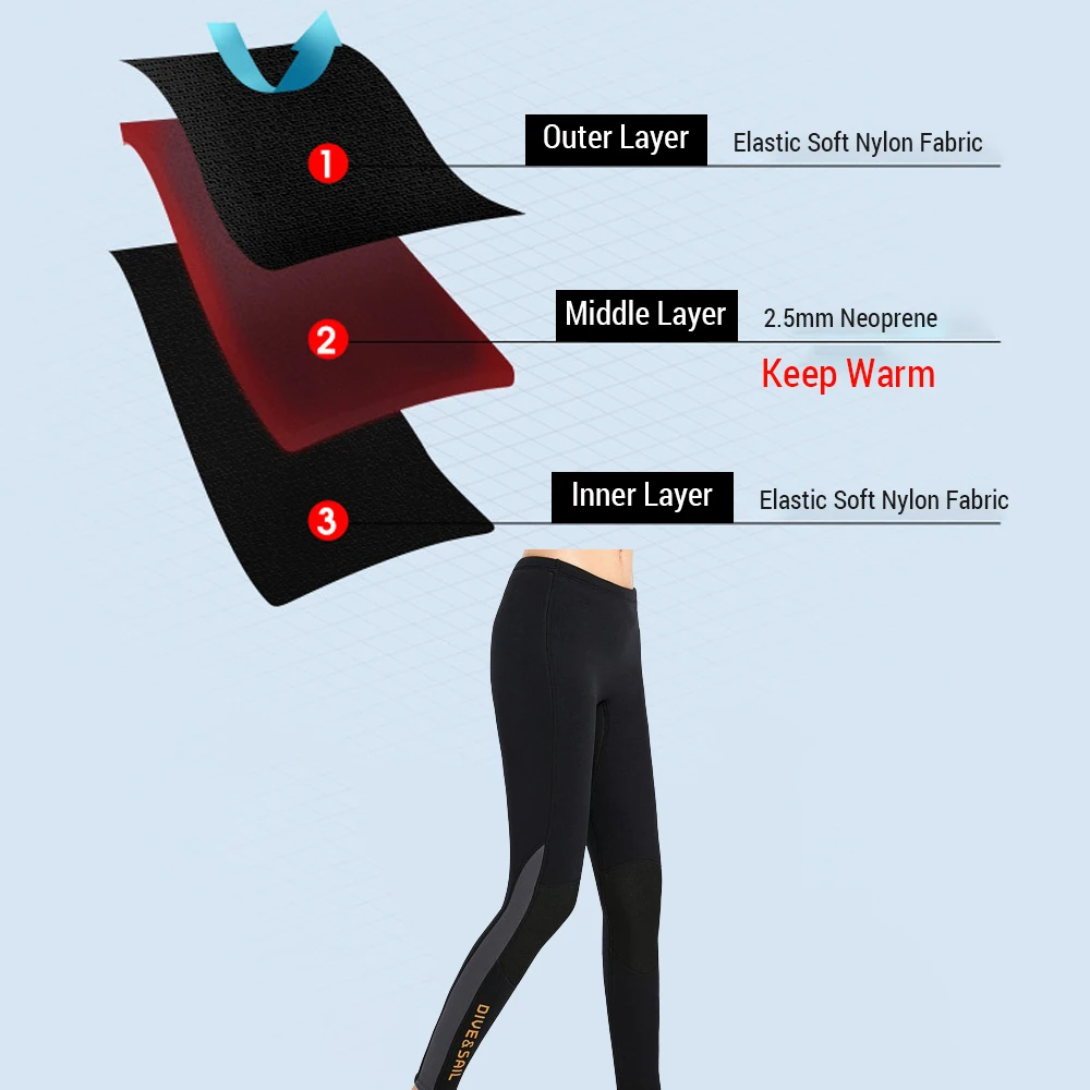 Traje de neopreno de manga larga para mujer, Top cálido con cremallera frontal, camisas para surf, natación, esnórquel, kayak, 3mm - imagen 3