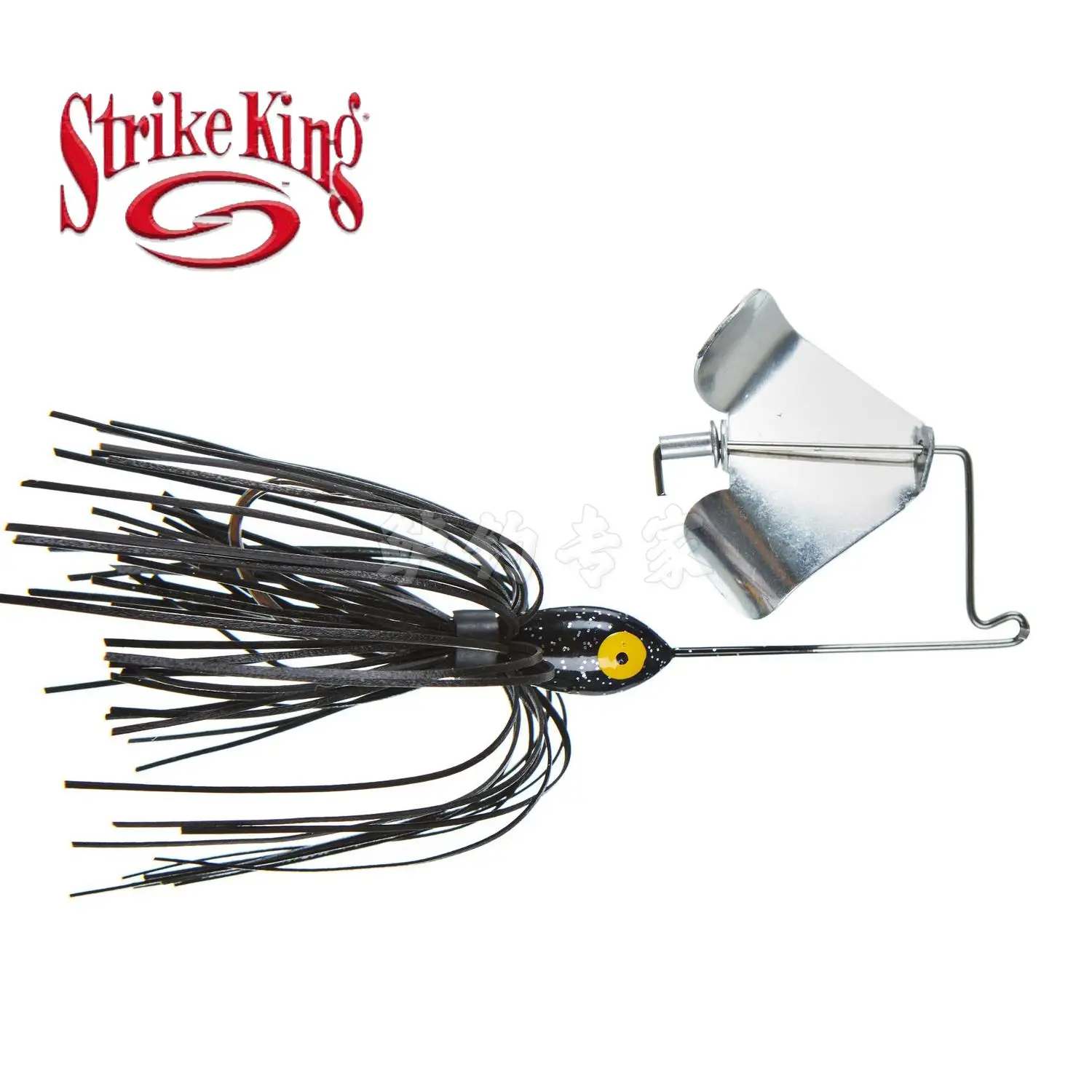Strike King mini PRO-BUZZ mini cara barbuda giratoria lentejuelas superficie tractor luya - imagen 5