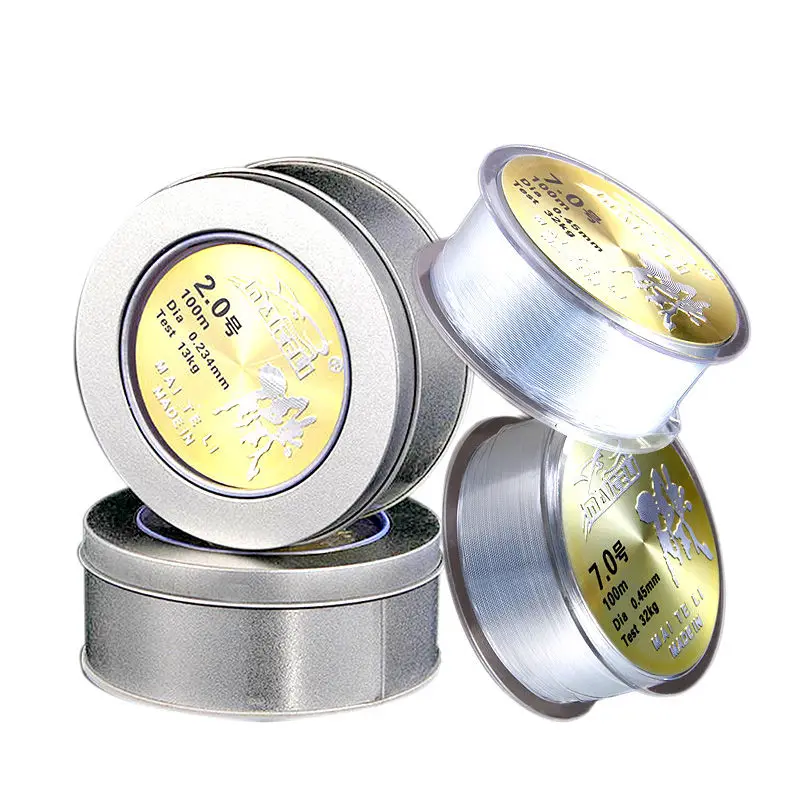 2pcs/lot Fishing Line Strong Pulling Nylon 100m 25m Wedkarstwo Peche Rock Lure Super Strength Wear Resistant Fishing Line Pesca - imagen 4