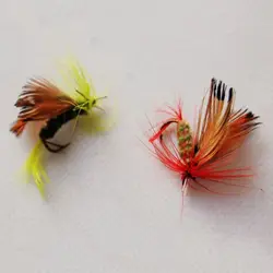 Moscas secas artificiales para pesca - señuelos de insectos de calidad