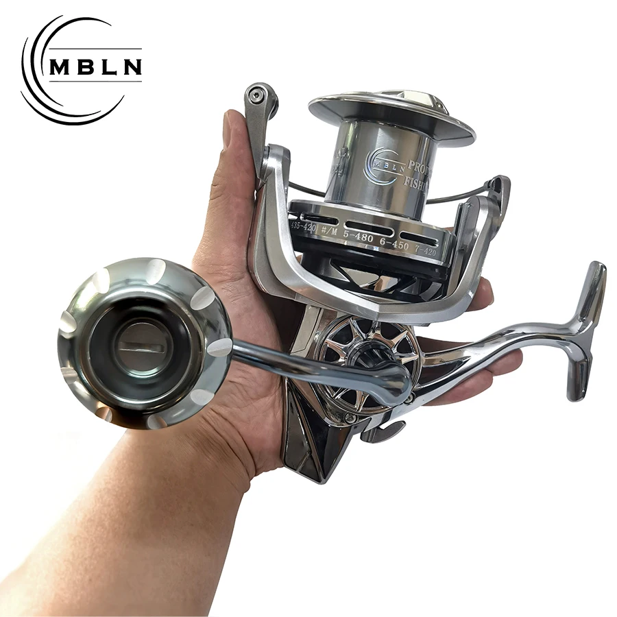 Carrete de Pesca 16000 Surf - Aluminio, Lanzamiento Largo - imagen 5